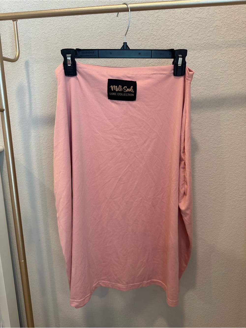 Milk Snob Luxe Collection Pink breastfeeding cover, car seat cover - Picture 2 of 5